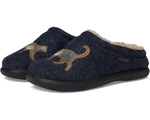 (���) �G���G���r�[�� ���f�B�[�X �f�C�u���C�N �X�J�t ���`�[�t 2 L.L.Bean women Daybreak Scuff Motif 2 Classic Navy/Cats
