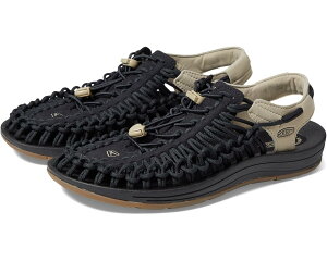 (���) �L�[�� �����Y ���j�[�N KEEN men Uneek Black/Plaza Taupe
