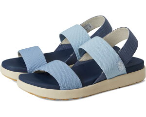 (���) �L�[�� ���f�B�[�X �G�� �o�b�N�X�g���b�v KEEN women Elle Backstrap Faded Denim/Skyway