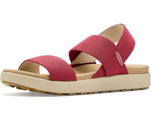 (���) �L�[�� ���f�B�[�X �G�� �o�b�N�X�g���b�v KEEN women Elle Backstrap Garnet/Birch