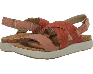 (���) �L�[�� ���f�B�[�X �G�� �N���X�N���X KEEN women Elle Crisscross Baked Clay/Cork