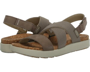 (���) �L�[�� ���f�B�[�X �G�� �N���X�N���X KEEN women Elle Crisscross Brindle/Birch
