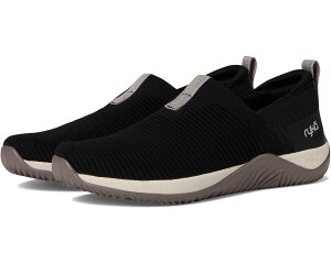 (���) ���C�J ���f�B�[�X �G�R�[ �j�b�g �X���b�v �I�� �X�j�[�J�[ Ryka women Echo Knit Slip On Sneaker Black