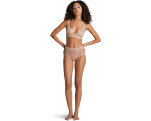 (���) �R�}���h�[ ���f�B�[�X �_�u�� �e�C�N �n�C ���C�Y �r�L�j Commando women Double Take High Rise Bikini Beige