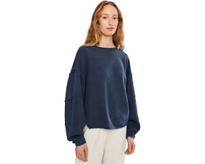 (���) �t���[�s�[�v�� ���f�B�[�X �g�[�^�� �G�N���v�X �e�B�[ Free People women Total Eclipse Tee Deeper Iris