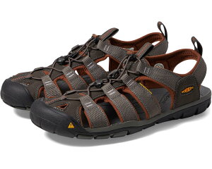 (���) �L�[�� �����Y �N���A�E�H�[�^�[ �V�[�G�k�G�b�N�X KEEN men Clearwater CNX Raven/Tortoise Shell