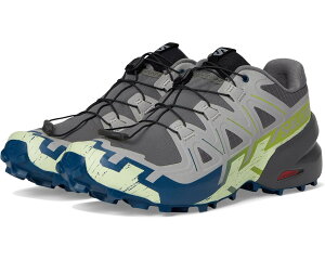 (���) �T������ �����Y �X�s�[�h�N���X 6 Salomon men Speedcross 6 Castlerock/Lime Cream/Poseidon