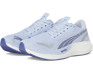 (���) �v�[�} ���f�B�[�X ���F���V�e�B �j�g�� 3 �����j���O �V���[�Y PUMA women Velocity Nitro 3 Running Shoes Cool Weather/Blue Crystal