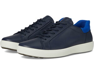 (���) �G�R�[ �����Y �\�t�g 7 �C�[�W�[ �X���b�v �X�j�[�J�[ ECCO men Soft 7 Easy Slip Sneaker Marine/Virtual