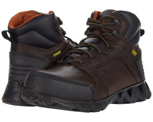 (���) ���[�{�b�N ���[�N �����Y �W�O�L�b�N ���[�N Reebok Work men Zigkick Work Dark Brown