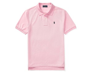 (���) �����t���[���� �L�b�Y �R�b�g�� ���b�V�� �|�� �V���c (�r�b�O �L�b�Y) Polo Ralph Lauren kids Cotton Mesh Polo Shirt (Big Kids) Carmel Pink