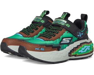(���) �X�P�b�`���[�Y �L�b�Y �L�b�Y ���K-�N���t�g 4K (���g�� �L�b�h/�r�b�O �L�b�h) SKECHERS KIDS kids Mega-Craft 4K 402160L (Little Kid/Big Kid) Brown/Multi