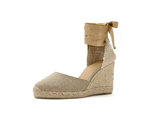 (���) �J�X�^�j�G�[�� ���f�B�[�X �J���[�i 60mm �E�F�b�W �G�X�p�h���[�� CASTANER women Carina 60mm Wedge Espadrille Oro