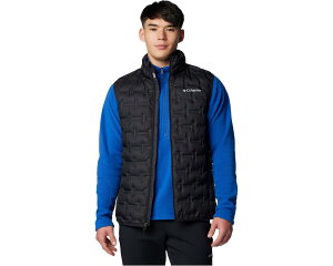 (���) �R�����r�A �����Y �f���^ ���b�W �� �_�E�� �x�X�g Columbia men Delta Ridge II Down Vest Black