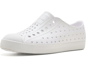 (���) �l�C�e�B�u�V���[�Y �L�b�Y �W�F�t�@�[�\�� (���g�� �L�b�h/�r�b�O �L�b�h) Native Shoes kids Jefferson Bio-Bling (Little Kid/Big Kid) Shell White Bling/Shell White