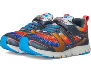 (���) �L�b�Y ���F���V�e�B (�g�h���[/���g�� �L�b�h) Tsukihoshi kids Velocity (Toddler/Little Kid) Graphite/Orange