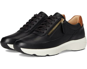 (���) �N���[�N�X ���f�B�[�X �`�{�� �W�b�v Clarks women Tivoli Zip Black Leather