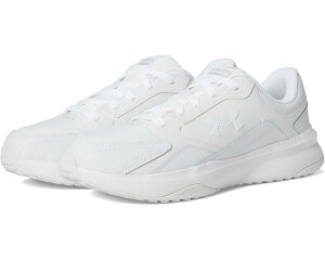 (���) �A���_�[�A�[�}�[ �����Y �G�b�W ���U�[ Under Armour men Edge Leather White/White/Halo Gray