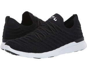 (���) �A�X���`�b�N �v���p���W���� ���{ �����Y �e�N���� �E�F�[�u Athletic Propulsion Labs (APL) men TechLoom Wave Black/White