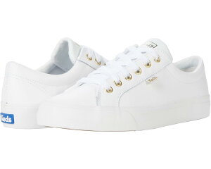 (���) �P�b�Y ���f�B�[�X �W�����v �L�b�N ���[�X-�A�b�v Keds women Jump Kick Lace-Up White/Gold