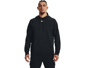 (���) �A���_�[�A�[�}�[ �����Y ���C�o�� �t���[�X �u�[�f�B Under Armour men Rival Fleece Hoodie Black/Wham