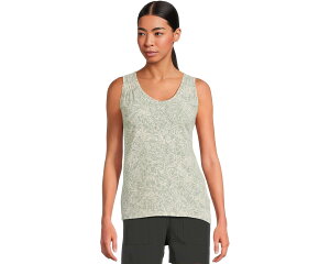 (���) ���C�������r���Y ���f�B�[�X �t�F�U�[�E�F�C�g �^���N Royal Robbins women Featherweight Tank Sage Leaf Yarrow Print