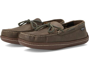 (���) �G���G���r�[�� �����Y �n���h �\�[�� �X���b�p �t�����l��-���C���h L.L.Bean men Hand Sewn Slippers Flannel-Lined Graphite