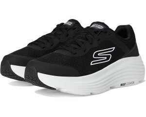 (���) �X�P�b�`���[�Y �����Y �}�b�N�X �N�b�V���j�j�O �G���f�o�[ SKECHERS men Max Cushioning Endeavour Black/White