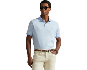 (���) �����t���[���� �����Y �N���V�b�N �t�B�b�g �\�t�g �R�b�g�� �|�� �V���c Polo Ralph Lauren men Classic Fit Soft Cotton Polo Shirt Mini Mallets/Office Blue