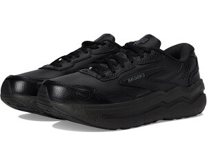 (���) �u���b�N�X �����Y �S�[�X�g �}�b�N�X ���U�[ Brooks men Ghost Max Leather Black/Black