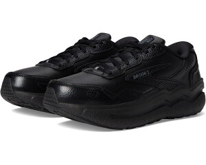 (���) �u���b�N�X ���f�B�[�X �S�[�X�g �}�b�N�X ���U�[ Brooks women Ghost Max Leather Black/Black