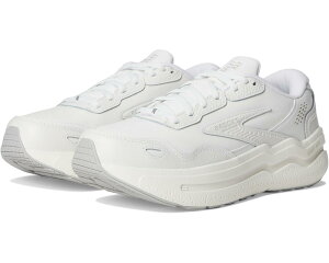 (���) �u���b�N�X ���f�B�[�X �S�[�X�g �}�b�N�X ���U�[ Brooks women Ghost Max Leather White/White