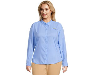 (���) �R�����r�A ���f�B�[�X �^�~�A�~ �� �����O �X���[�u �V���c Columbia women Tamiami Ii Long Sleeve Shirt White Cap