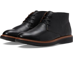 (���) �����Y �A�b�v�g�� �`���b�J Johnston  Murphy men Upton Chukka Black Full Grain