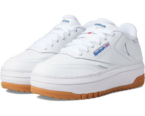 (���) ���[�{�b�N ���C�t�X�^�C�� ���f�B�[�X �N���u �V�[ �G�N�X�g�� Reebok Lifestyle women Club C Extra White/Vector Blue
