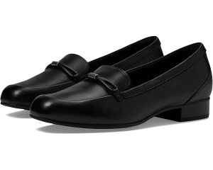 (���) �N���[�N�X ���f�B�[�X �W�����G�b�g �V���C�� Clarks women Juliet Shine Black Leather