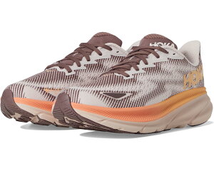 (���) �z�J�I�l�I�l ���f�B�[�X �N���t�g�� 9 GTX Hoka women Clifton 9 GTX Cosmic Pearl/Smoky Quartz