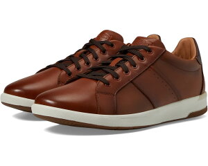 (���) �t���[�V���C�� �����Y �N���X�I�[�o�[ ���[�X �g�D �g�D �J�W���A�� �X�j�[�J�[ Florsheim men Crossover Lace to Toe Casual Sneaker Cognac Smooth Milled