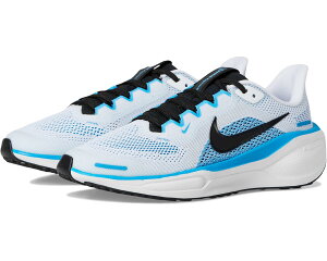 (���) �i�C�L �L�b�Y �y�K�T�X 41 (���g�� �L�b�h/�r�b�O �L�b�h) Nike kids Pegasus 41 (Little Kid/Big Kid) White/Black/Blue Hero