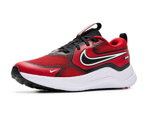 (���) �i�C�L �L�b�Y �R�Y�~�b�N �����i�[ (�r�b�O �L�b�h) Nike kids Cosmic Runner (Big Kid) University Red/White/Black