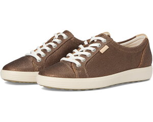 (���) �G�R�[ ���f�B�[�X �\�t�g 7 �X�j�[�J�[ ECCO women Soft 7 Sneaker Bronze Antique