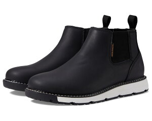 (���) �J�[�n�[�g �����Y �~���u���b�N �����I �\�t�g �g�D �E�F�b�W �u�[�c Carhartt men Millbrook 4 Romeo Soft Toe Wedge Boots Black Oil Tanned
