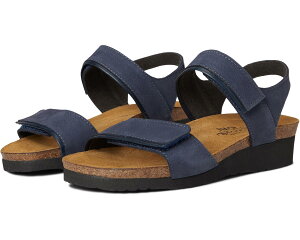 (���) �i�I�g ���f�B�[�X �A�C�V�� - ���C�h Naot women Aisha - Wide Navy Velvet Nubuck/Ink Leather