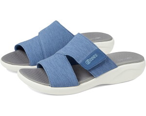 (���) �r�W�[�Y ���f�B�[�X �P�A�t���[ �E�F�b�W �T���_�� Bzees women Carefree Wedge Sandals Blue