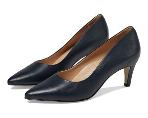 (���) �}�[�N�W���Z�t�j���[���[�N ���f�B�[�X �g���j�e�B Pl �|���v Marc Joseph New York women Trinity PL Pump Navy Napa Soft