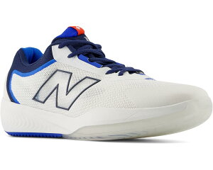 (���) �j���[�o�����X �����Y �t���[�G���Z�� �e�j�X �V���[�Y New Balance men FuelCell 996v6 Tennis Shoes White/Team Navy