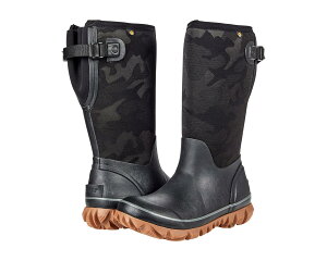 (���) �{�O�X ���f�B�[�X �z���C�g�A�E�g �g�[�i�� �J�� �A�W���X�^�u�� �J�[�t Bogs women Whiteout Tonal Camo Adjustable Calf Black