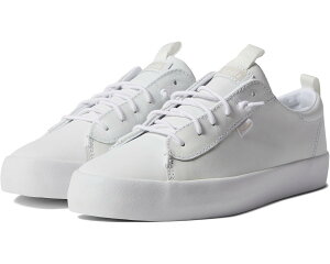 (���) �P�b�Y ���f�B�[�X �L�b�N�o�b�N ���U�[ �X���b�v �I�� Keds women Kickback Leather Slip On White 1