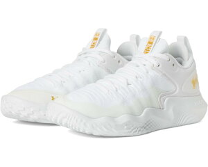 (���) �A���_�[�A�[�}�[ ���f�B�[�X �t���E �G�[�X ���E Under Armour women Flow Ace Low White/White/Metallic Gold