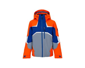 (���) �I�o�}�C���[ �L�b�Y �}�b�n 15 �W���P�b�g (���g�� �L�b�h/�r�b�O �L�b�h) Obermeyer kids Mach 15 Jacket (Little Kid/Big Kid) High Kick Orange